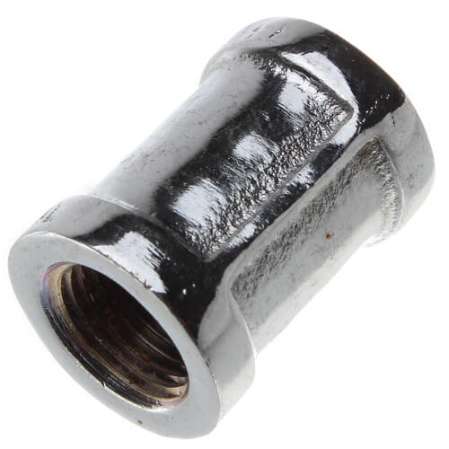 City Supply, 3/8" Chrome Plated Brass Coupling