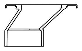 City Supply, 4" x 3" Offset Closet Flanged with Met