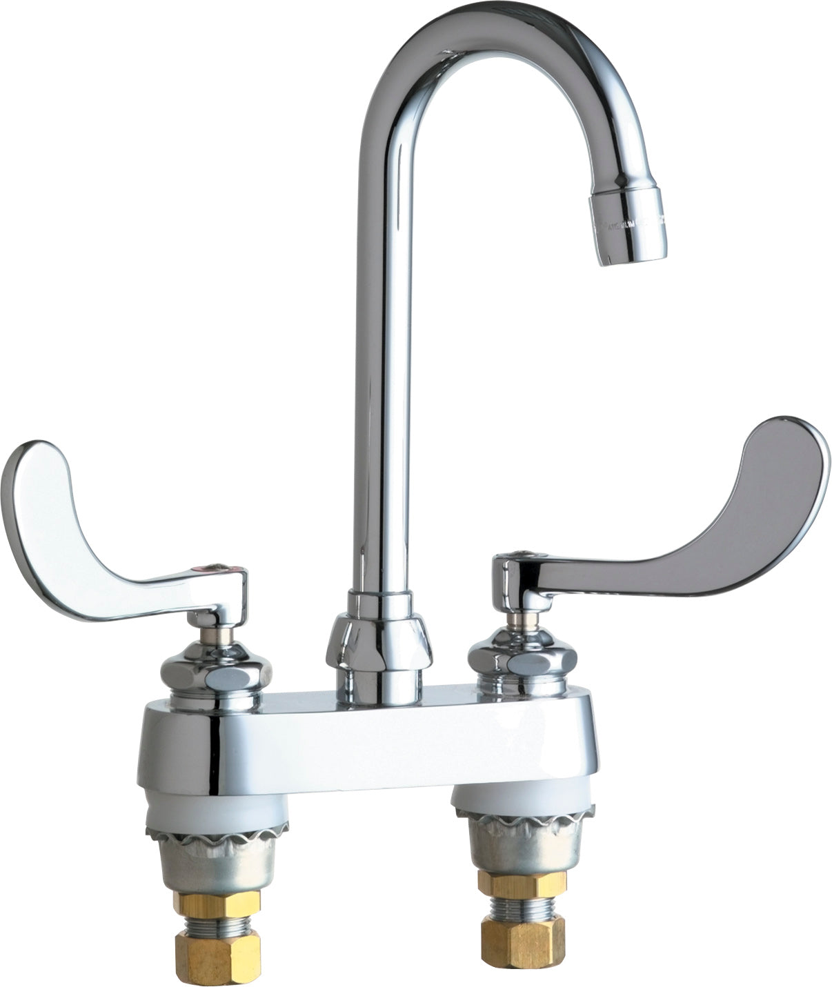 Chicago Faucets, Chicago Faucets 4'' Deck Bar Sink Fitting 895-317XKABCP