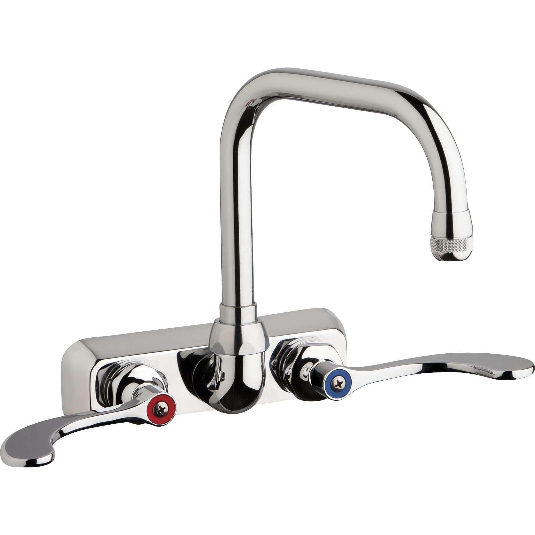 Chicago Faucets, Chicago Faucets 4'' Wall Workboard Faucet W4W-DB6AE1-317ABCP