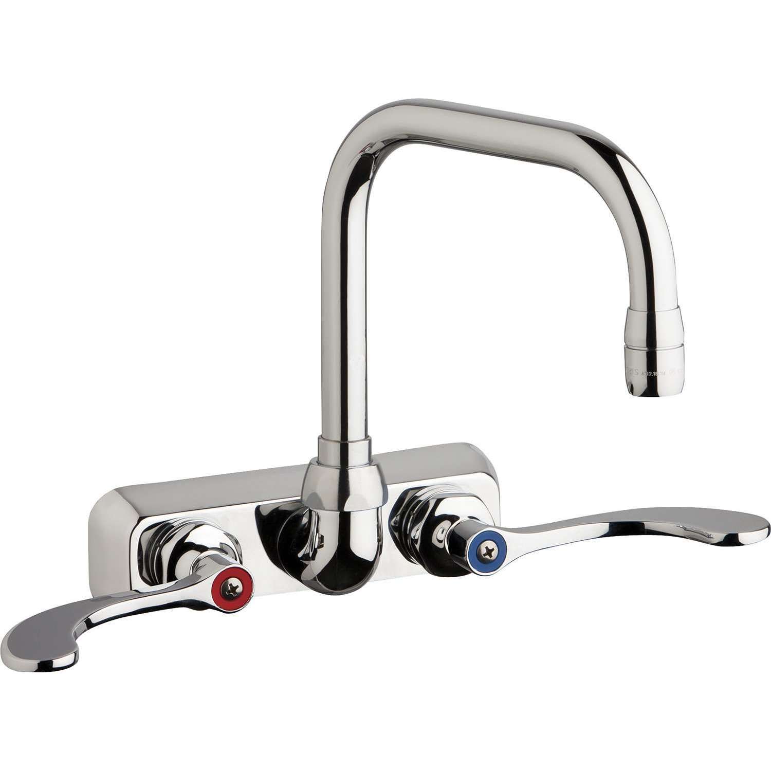 Chicago Faucets, Chicago Faucets 4'' Wall Workboard Faucet W4W-DB6AE35-317AB