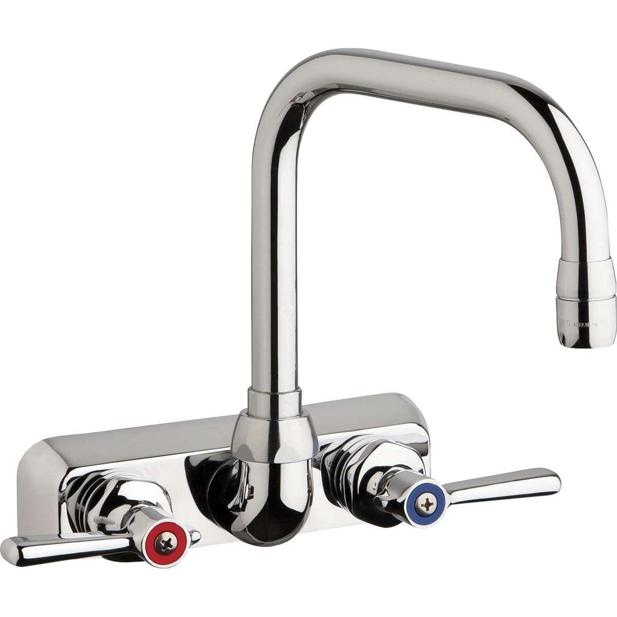 Chicago Faucets, Chicago Faucets 4'' Wall Workboard Faucet W4W-DB6AE35-369AB