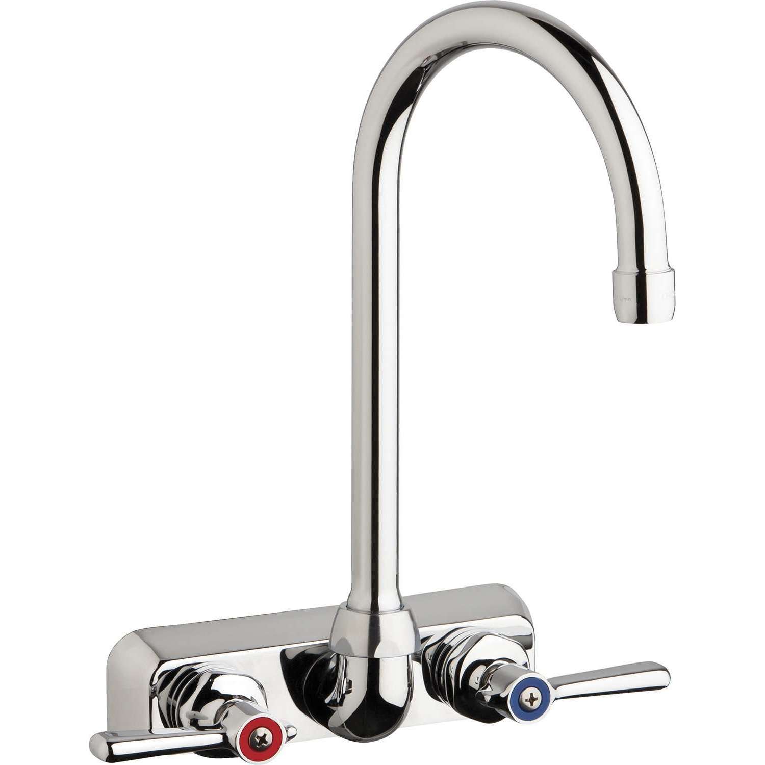 Chicago Faucets, Chicago Faucets 4'' Wall Workboard Faucet W4W-G2E35-369AB