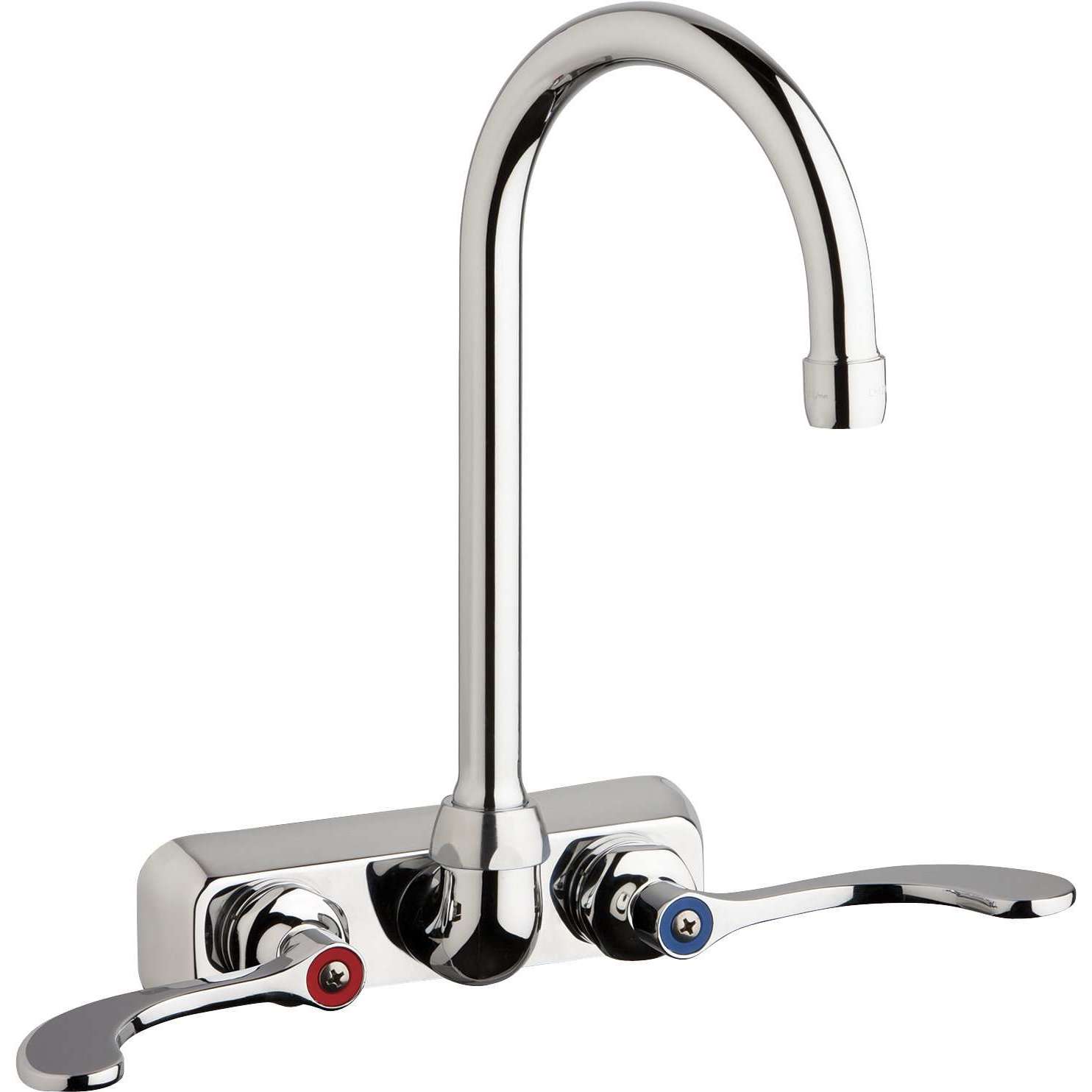 Chicago Faucets, Chicago Faucets 4'' Wall Workboard Faucet W4W-GN2AE35-317AB