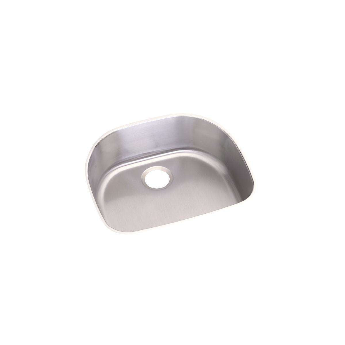 Elkay, Elkay Dayton Stainless Steel 23-1/2" x 21-1/8" x 8", Single Bowl Undermount Sink DCFU2118