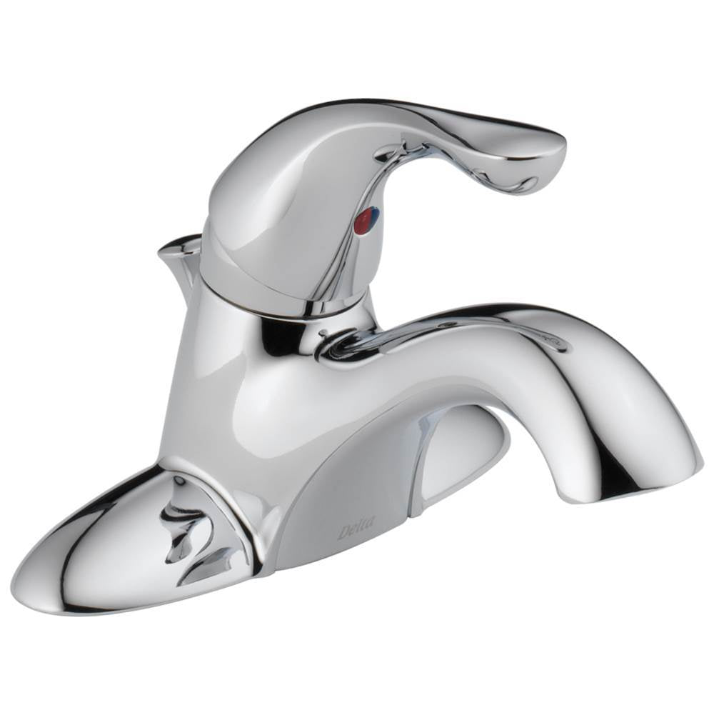 Delta Faucets, Faucet 520-MPU-DST Classic Single Handle Centerset Bathroom Faucet