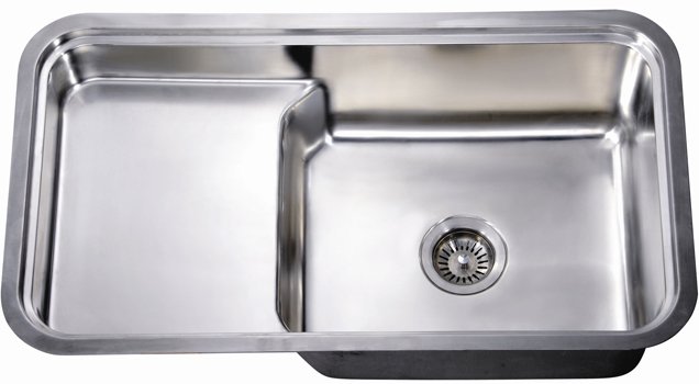 Dawn Kitchen & Bath Products, 33" Undermount 18 Gauge Single Bowl Stainless Steel Kitchen Sink