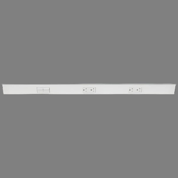 Task Lighting, 36" Tamper Resistant Outlet & Switches Under Cabinet Power Strip