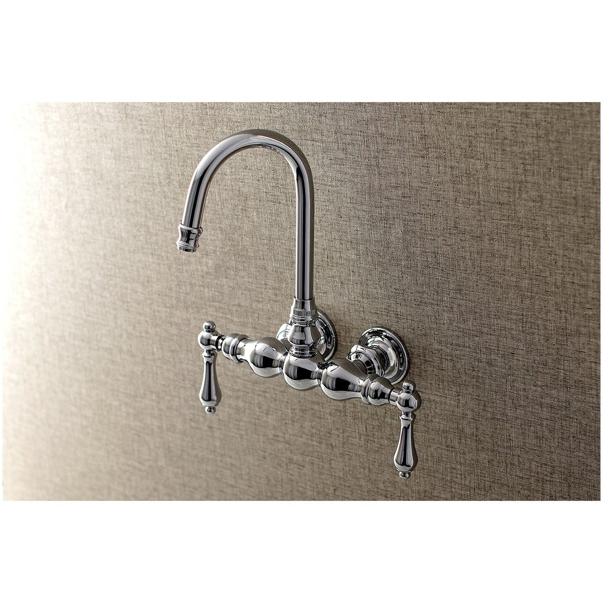 Kingston Brass, Aqua Vintage AE1TX-P Vintage 3-3/8-Inch Wall Mount Tub Faucet