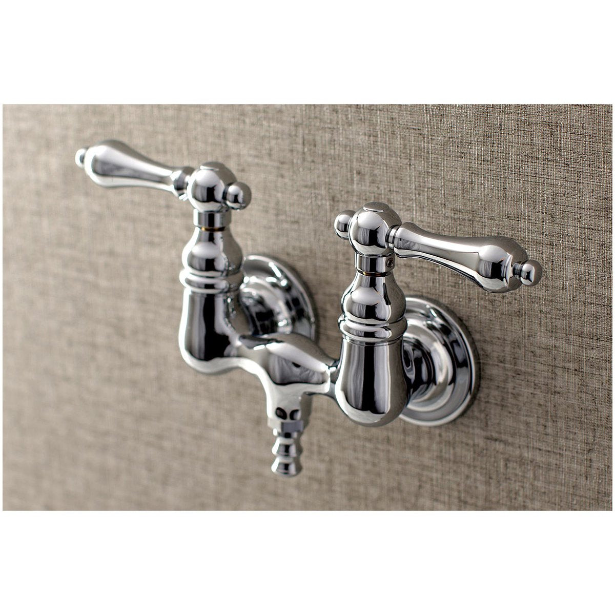 Kingston Brass, Aqua Vintage AE31TX-P Vintage 3-3/8-Inch Wall Mount Tub Faucet