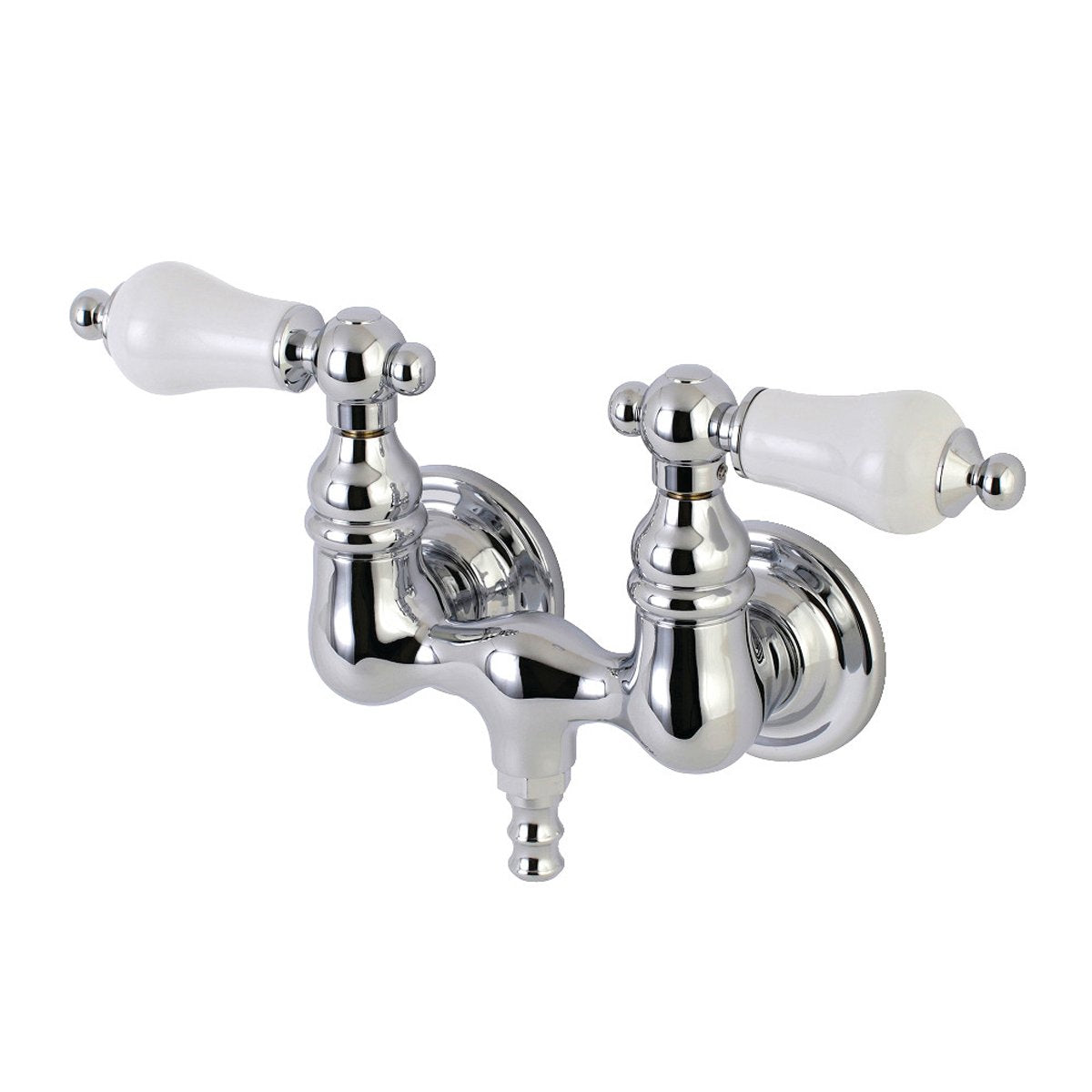 Kingston Brass, Aqua Vintage AE35TX-P Vintage 3-3/8-Inch Wall Mount Tub Faucet