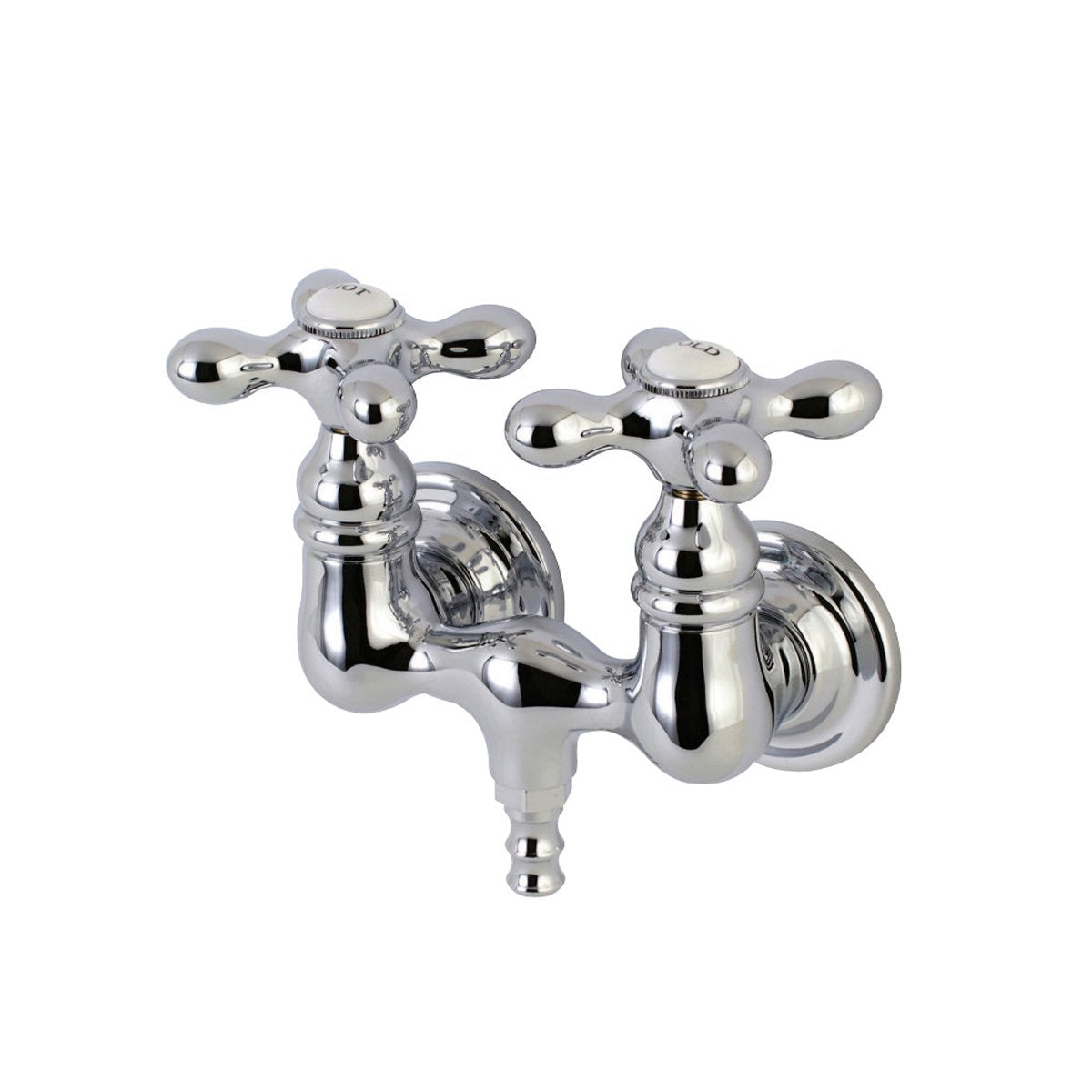 Kingston Brass, Aqua Vintage AE37TX-P Vintage 3-3/8-Inch Wall Mount Tub Faucet