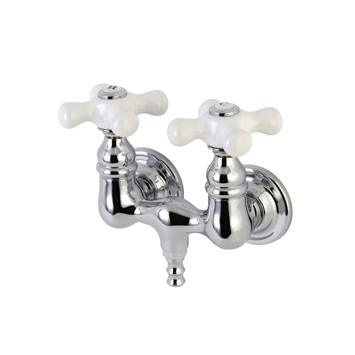 Kingston Brass, Aqua Vintage AE39TX-P Vintage 3-3/8-Inch Wall Mount Tub Faucet