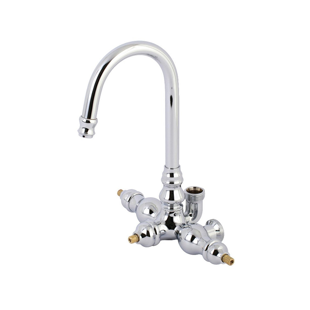 Kingston Brass, Aqua Vintage Gooseneck Clawfoot Tub Faucet Body Only