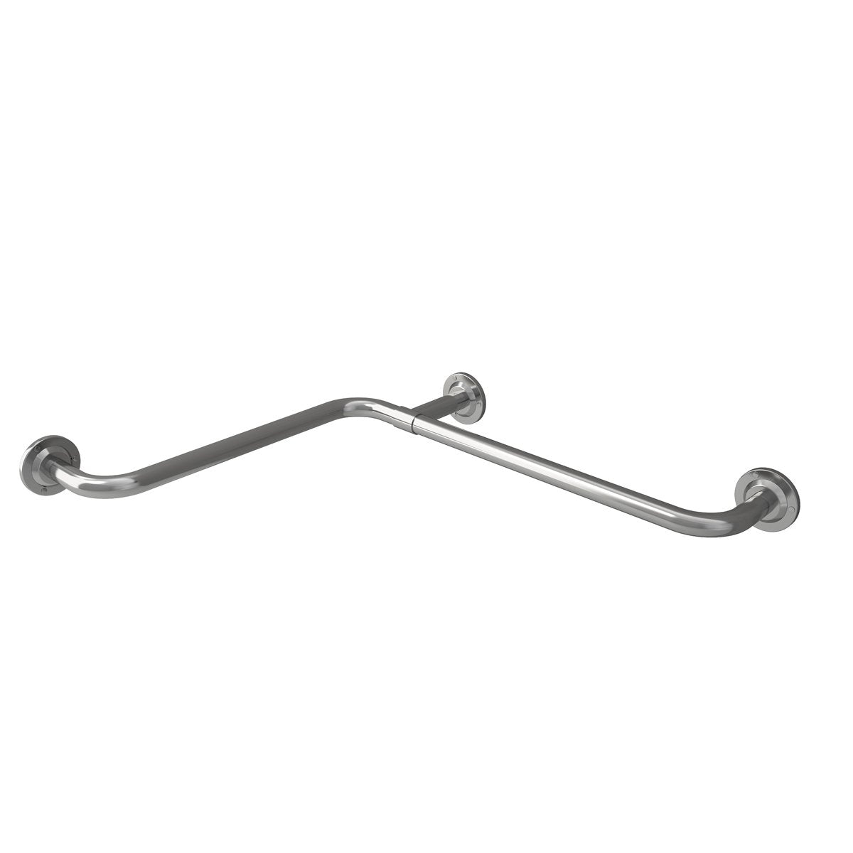 Bocchi, Bocchi 90 Degree Corner Grab Bar in Stainless Steel