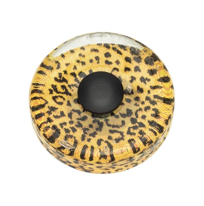 Atlas Homewares, Cheetah 1-1/2" Round Glass Knob