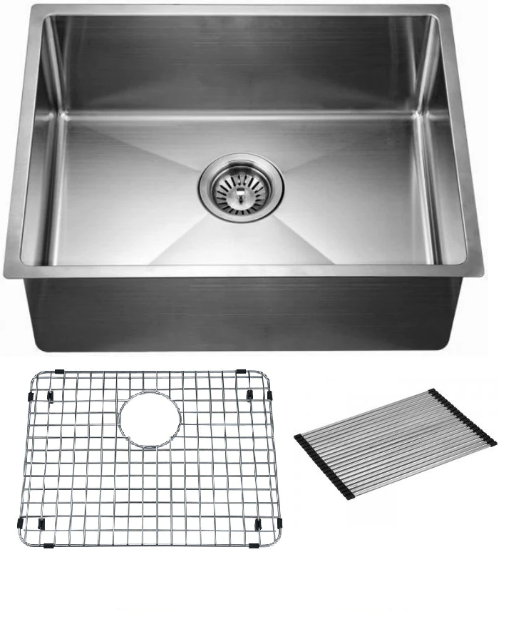 Dawn Kitchen & Bath Products, Dawn 22" Undermount Stainless Steel Kitchen Sink