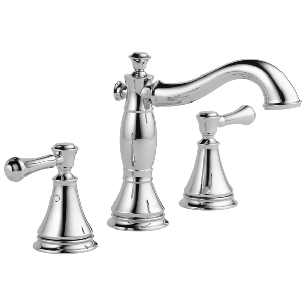 Delta, Delta Cassidy Two Handle Widespread Bathroom Faucet