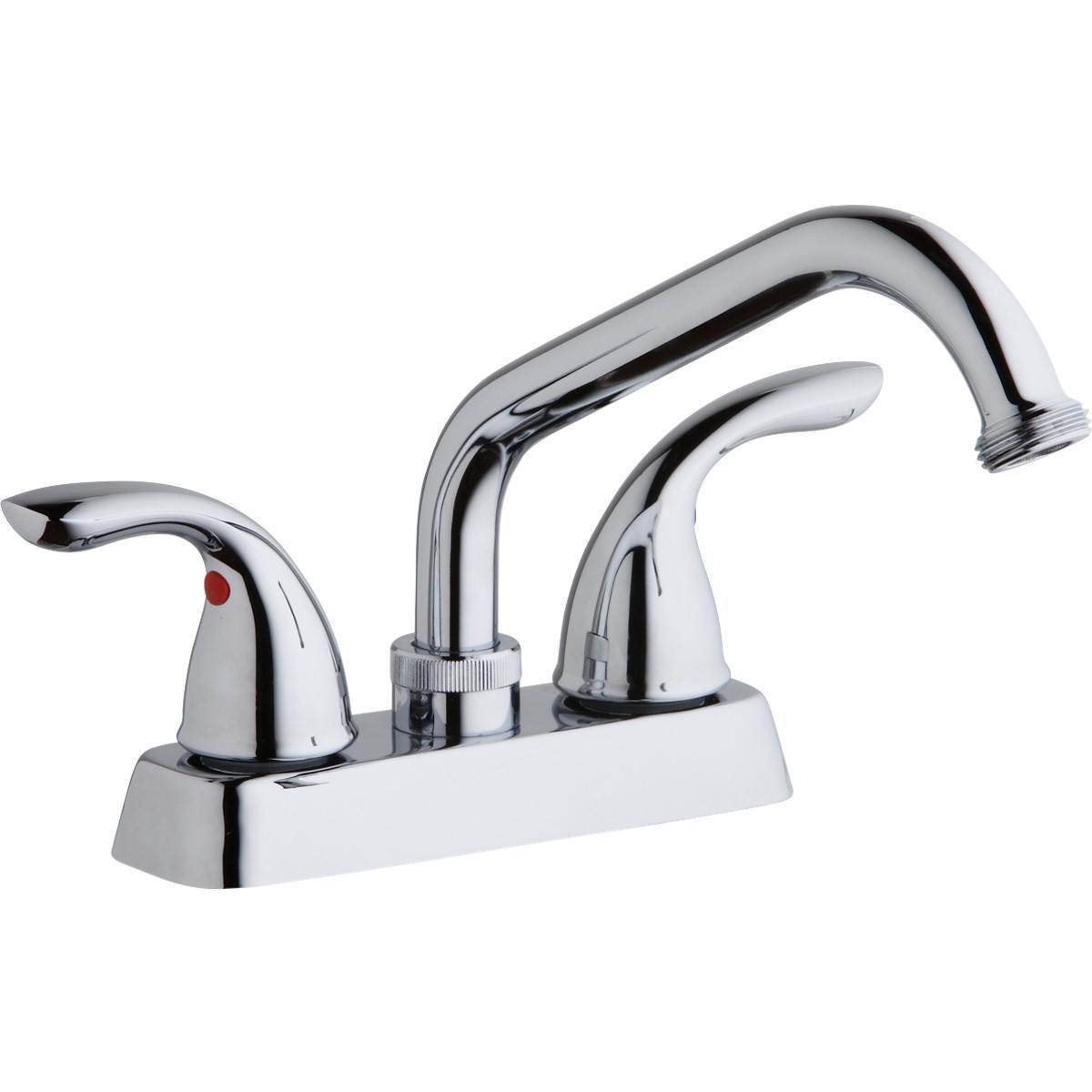 Elkay, Elkay Everyday Laundry/Utility Deck Mount Faucet and Lever Handles Chrome