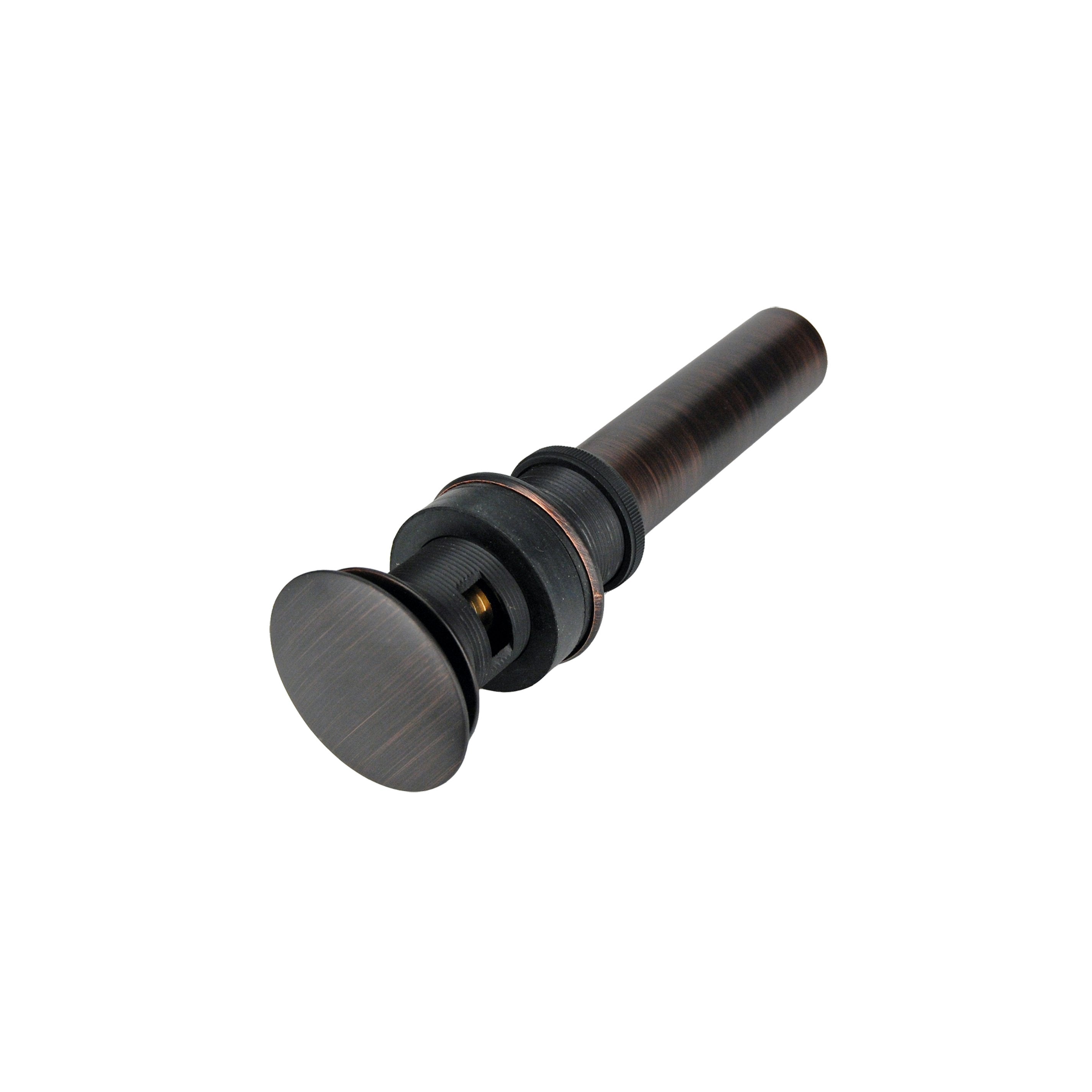 Premier Copper Products, Premier Copper Products 1.5" Overflow Pop-up Bathroom Sink Drain - Oil Rubbed Bronze